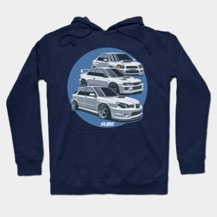 Subie Impreza STI Crew Hoodie